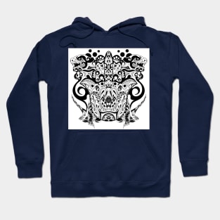 The Kaiju hound pattern Hoodie